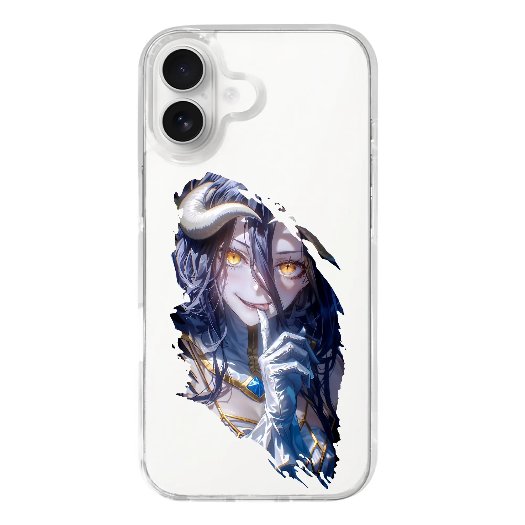 オーバーロード グッズ アルベド - iPhone 17シリーズ 透明スマホケース – 薄型・耐衝撃・精密フィット保護カバー